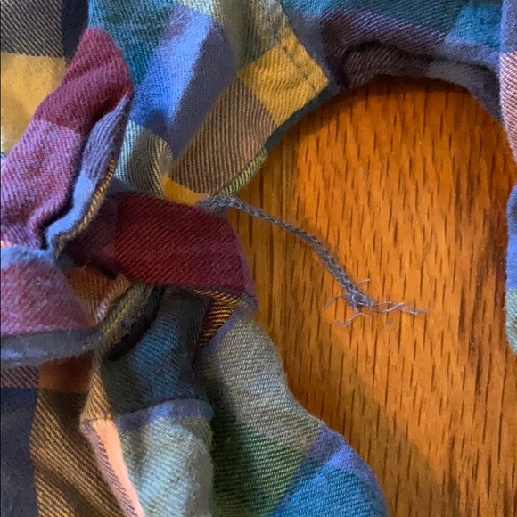 Girls Plaid Shirt Dress Gap XS - Picture 6 of 6